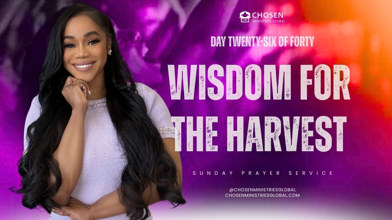 Load video: &quot;Wisdom for the Harvest&quot; Full sermon on YouTube