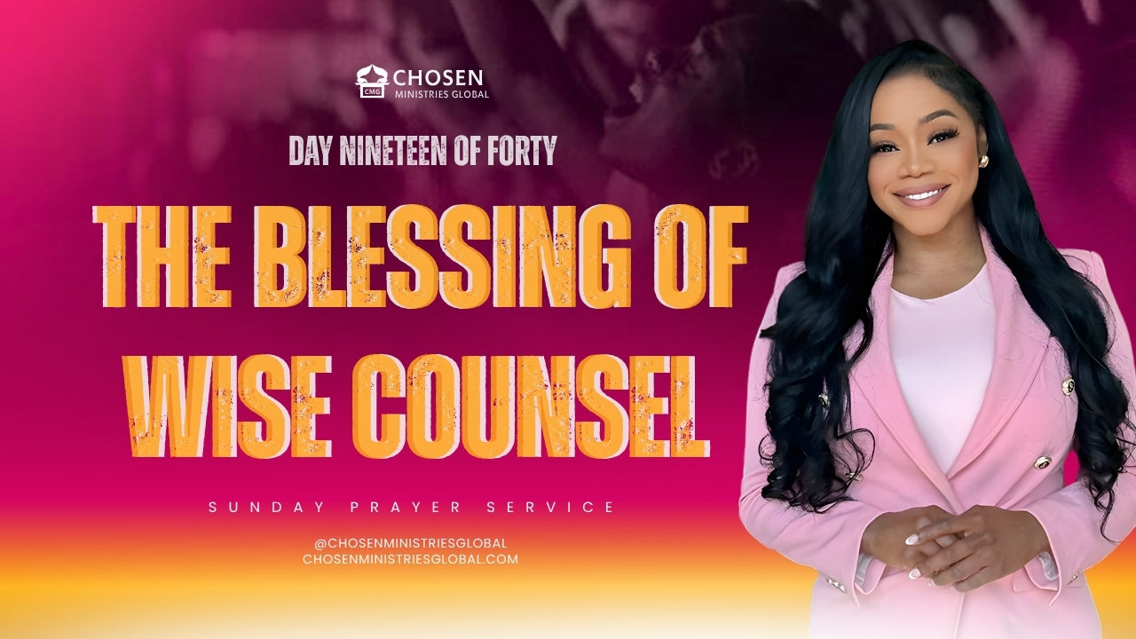 Load video: &quot;The Blessing of Wise Counsel&quot; Full sermon on YouTube
